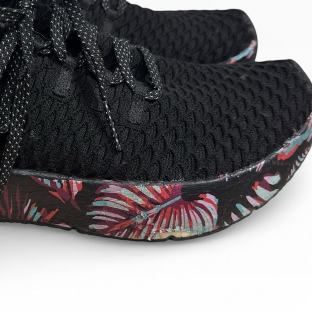 NOBULL Drive Knit Midnight Palm Training Shoes Mens Size 10 Black Multi Sneakers - Picture 10 of 10
